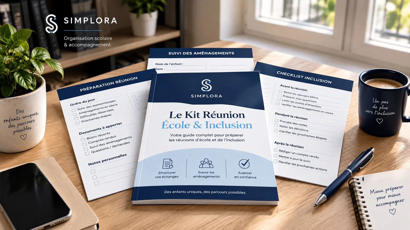 Kit Reunion Ecole et Inclusion SIMPLORA